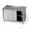 Stół roboczy nierdzewny z szafką 80x70x85 cm | FORGAST