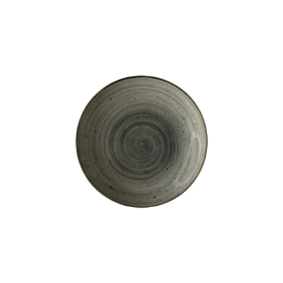 Talerz deserowy Still Rustic szary 19 cm | KERA CERAMIKA 7.3.2.RUSTIC SZARY