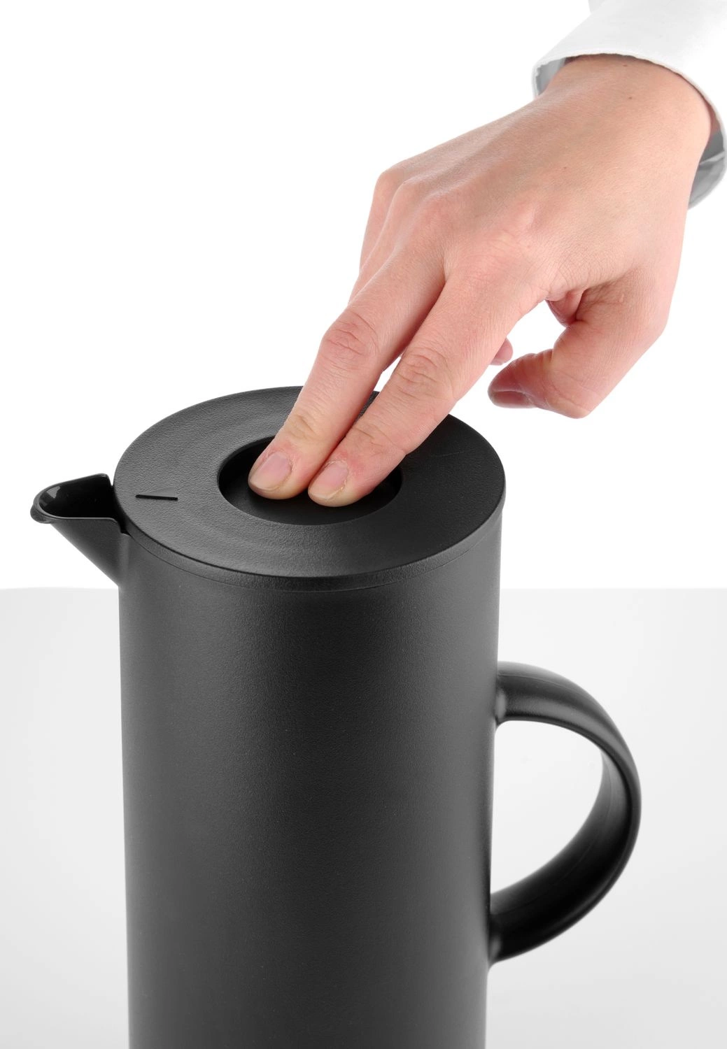 Termos konferencyjny ze szklanym wkładem, 1 l, wysokość 28.9 cm | HENDI 449615