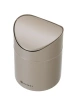 Śmietniczka stołowa z uchylną pokrywą, 1,2L, beżowy, śr. 12 x H 16.5 cm | HENDI 440797