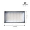 Półmisek prostokątny porcelanowy Silk 27,2x15 cm | FINE DINE 774717