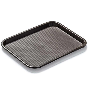 Taca fast food brązowa wym. 35x25 cm | FORGAST FG12506