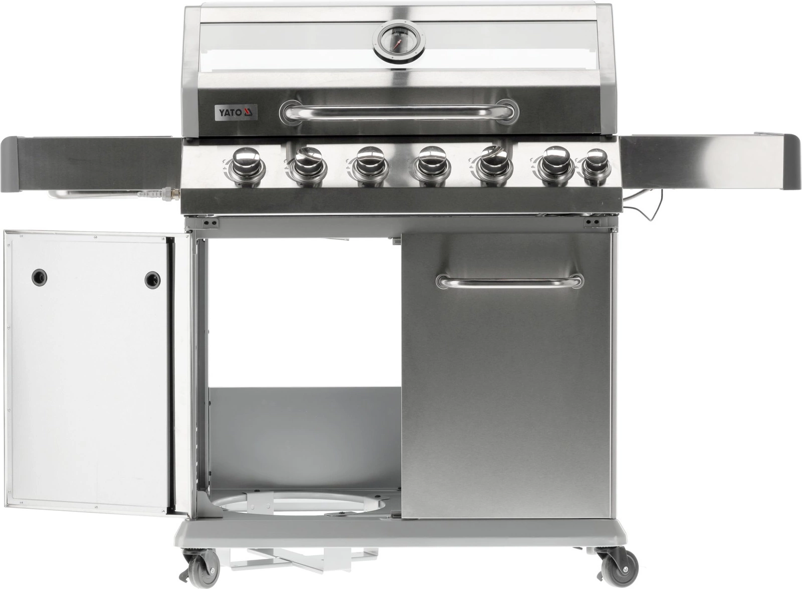 Grill gazowy Itami, 7 palników (6+1) | YATO YG-20016