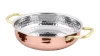 Patelnia do serwowania z dwoma uchwytami, miedź młotkowana - śr. 19.5 cm, poj. 1 l | AMBITION 126608