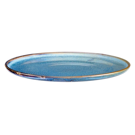 Talerz płytki porcelanowy DEEP BLUE śr. 28,5 cm | VERLO V-82008-4