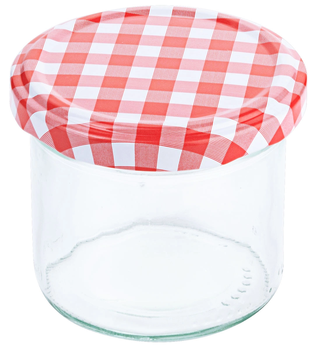 Słoiki z pokrywką 120 ml, komplet 12 sztuk, wysokość 5.5 cm | CONTACTO 2705/120