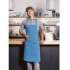 Fartuch kucharski Basic 75 x 90 cm z kieszenią i klamerką turkusowy | KARLOWSKY BLS 5-43-Stck