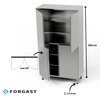 Szafa magazynowa dzielona 80x70x200 cm | FORGAST