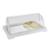 Witrynka bufetowa z wkładem chłodzącym, bez pokrywy TOP FRESH GN 1/1, biały, 58.5x36.5x6 cm | APS 11503