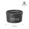 Ramekin porcelanowy CRUST śr. 4 cm | FINE DINE 779408