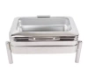 Podgrzewacz stołowy Premium, GN 1/1, pełna pokrywa, stal nierdzewna | AMBITION 287602