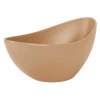 Miska owalna, 26x16 cm - beżowa | VERLO V-2214