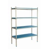 Regał wolnostojący 4-półkowy głęb. 50 cm 4PD-54+12P-145 | ALUSHELF 50192