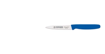 Nóż do obierania - 10 cm, niebieski | GIESSER MESSER 8315 sp 10 b