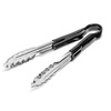 Szczypce do serwowania HACCP, czarne, 24 cm | FORGAST FG11123