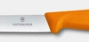 Nóż do warzyw i owoców Swiss Classic, ostrze gładkie, pomarańczowy, dł. ostrza 10 cm | VICTORINOX 6.7709.C1