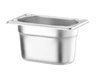 Pojemnik GN 1/9 gł. 10 cm ze stali nierdzewnej KITCHEN LINE | HENDI 806739