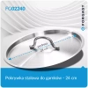 Pokrywka stalowa do garnków Forgast śr. 24 cm | FORGAST FG02240