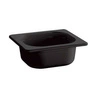 Pojemnik GN 1/6 gł. 10 cm z melaminy czarny | APS 84311