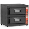 Piec do pizzy 2-komorowy, 8x30 cm, 8.4 kW, 400 V | FORGAST FG09551