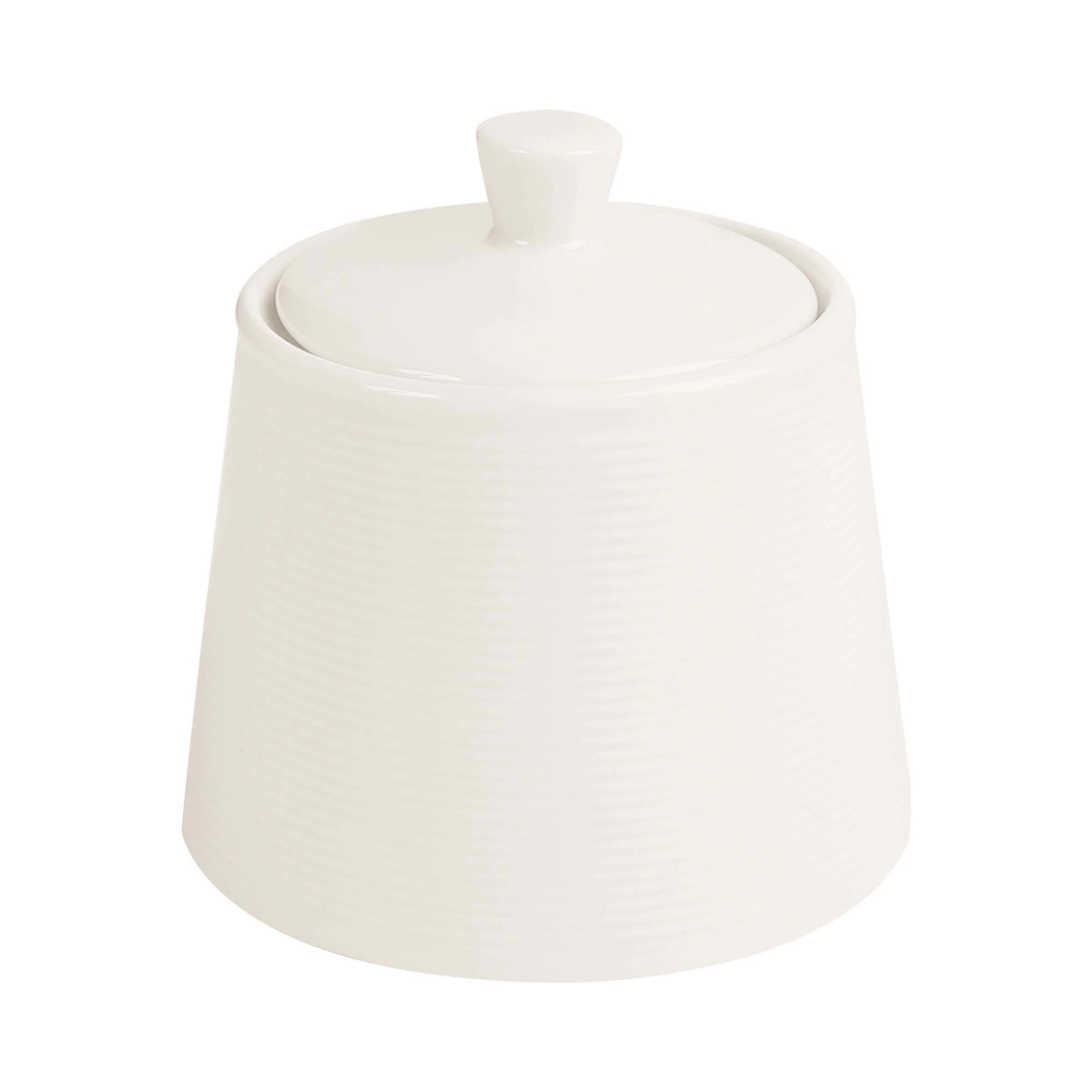 Cukiernica z pokrywą porcelanowa śr. 10 cm Line | FINE DINE 04ALM002177