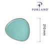 Talerz trójkątny LAGUNA 21 cm | PORLAND 04ALM007010