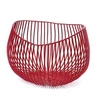 Kosz metalowy GIO czerwony | SERAX B7211275R