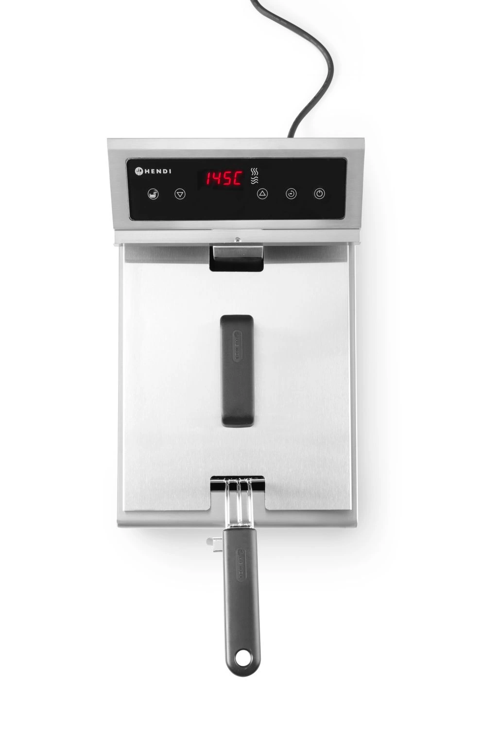 Frytownica indukcyjna Kitchen Line 1-komorowa 8 l, 3.5 kW, 230 V | HENDI 215012