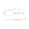 Łopatka do grilla LANDHAUS 25.7 cm | TRAMONTINA 29810-413