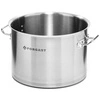 Garnek ze stali nierdzewnej średni z pokrywką, 12 l, średnica 30 cm | FORGAST FG02012