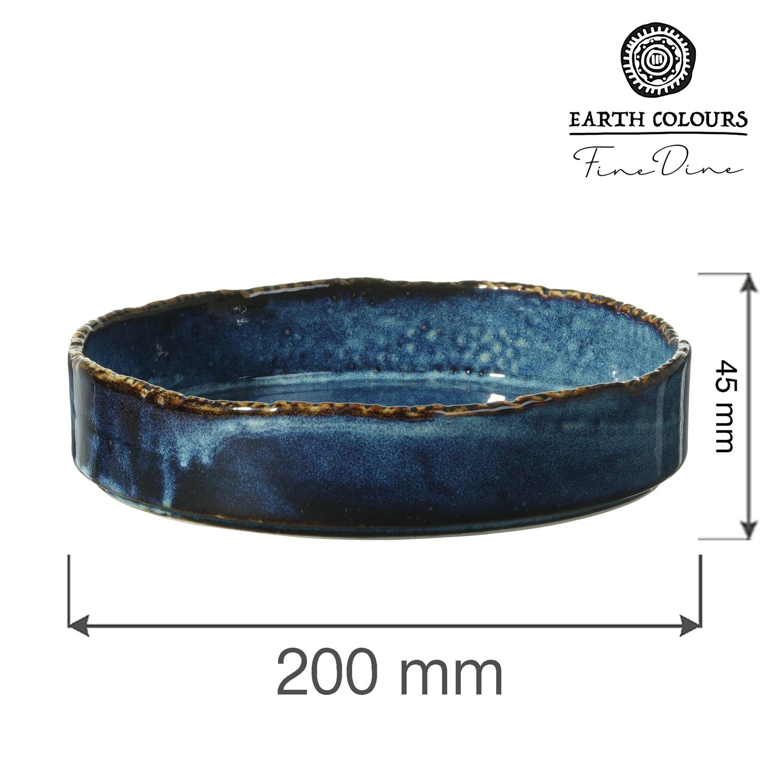 Talerz z wysokim rantem Eminence, śr. 20 cm | FINE DINE 768280