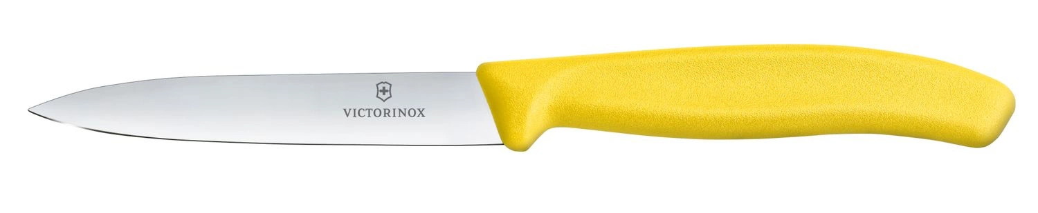 Nóż do jarzyn Swiss Classic żółty dł. ostrza 10 cm | VICTORINOX 6.7706.L118