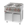 Kuchnia gastronomiczna elektryczna 4-płytowa | KROMET 700.KE-4