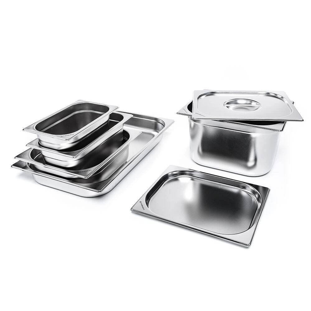 Pojemnik GN 2/3 20 cm Standard ze stali nierdzewnej | FORGAST FG04003V1