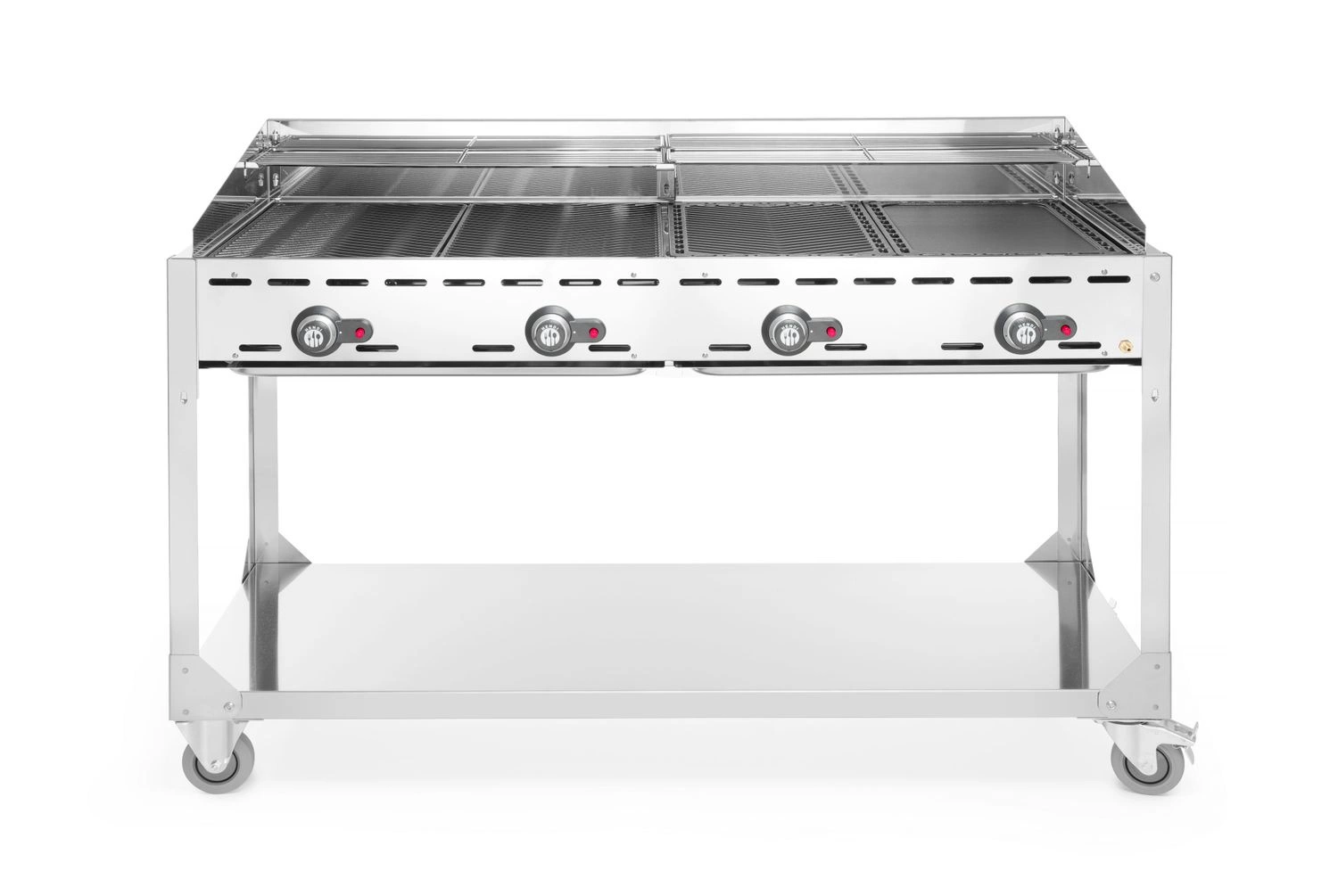 Grill gazowy Green Fire Kitchen Line 4-palnikowy, 22 kW | HENDI 149614