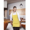 Fartuch krótki Basic 75 x 60 cm z kieszenią i klamerką słoneczny żółty | KARLOWSKY BLS 6-86-Stck