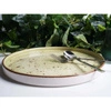 Talerz porcelanowy z wysokim rantem Olive | FINE DINE 778111