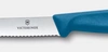 Nóż do pomidorów Swiss Classic, ostrze ząbkowane, niebieski, dł. ostrza 11 cm | VICTORINOX 6.7832.C1
