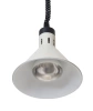 Lampa do podgrzewania potraw wisząca, stożkowa, beżowa, 230V/250W | HENDI 273777