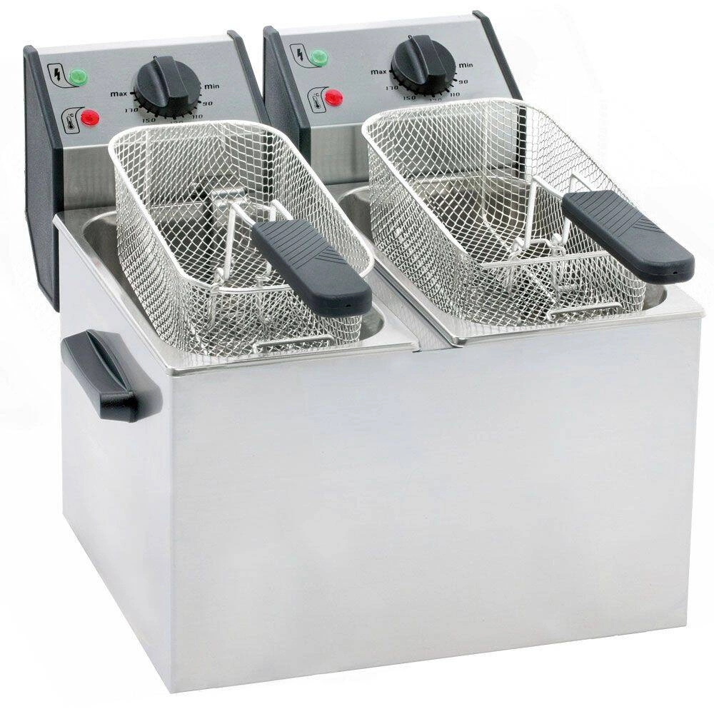Frytownica elektryczna 2-komorowa, 2x5 l, 2x3.2 kW | ROLLER GRILL FD50D