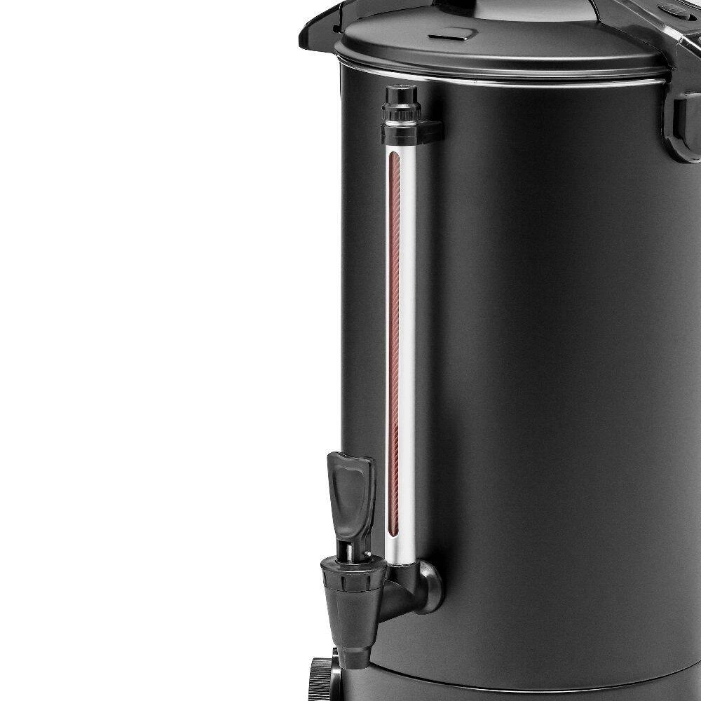 Warnik do wody 8 l z tacką ociekową, czarny, dwuściankowy | FORGAST FG05560
