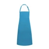 Fartuch kucharski Basic 75 x 90 cm z kieszenią i klamerką turkusowy | KARLOWSKY BLS 5-43-Stck