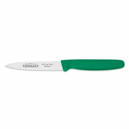 Nóż uniwersalny, zielony, dł. 10 cm | TOMGAST T-8500-10GR