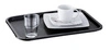 Taca FAST FOOD czarna, 41x30.5x2.5 cm | APS 536
