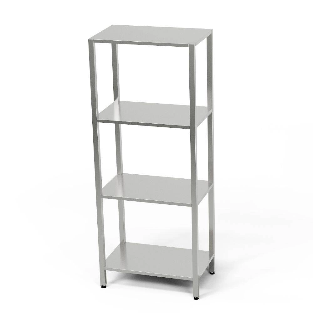 Regał nierdzewny 4-półkowy 120x70x180 cm | FORGAST