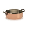 Garnek Tinned Copper z ocynowanej miedzi, 4,1 l, wysokość 8 cm, średnica 24 cm | PENTOLE AGNELLI ALCU106PI24