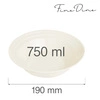 Miska porcelanowa CREMA - 19 cm | FINE DINE 770320