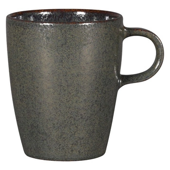 Filiżanka porcelanowa STONE - 230 ml grafitowa | TOM-GAST R-EACU23CA-12