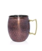Kubek do drinków, miedź antyczna młotkowana | AMBITION 126601