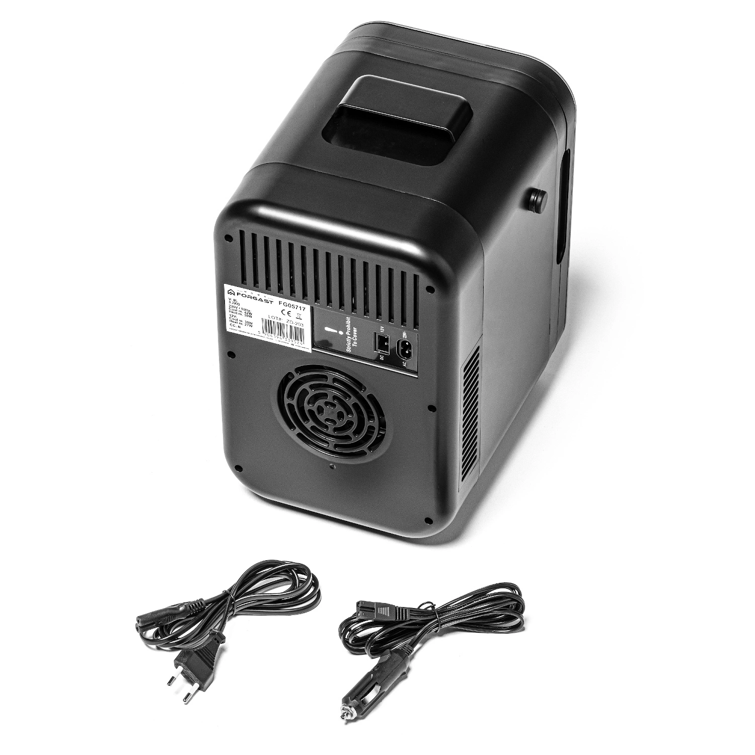 Termoelektryczna mini-lodówka, 8 L 12 V/230 V — chłodzenie i grzanie | FORGAST HOME FG05717